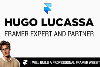 build a professional framer website
