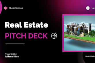 design real estate pitch deck investor pitch deck listing presentation deck