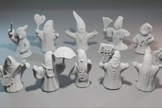 retoy mini toys,3d warrior miniature,stl for 3d printing,bjd toy figurine,statue