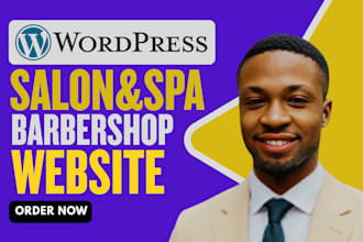 build hair, salon, spa, barber, beauty website