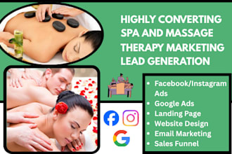 do spa and massage therapy marketing spa and massage therapy leads med spa leads