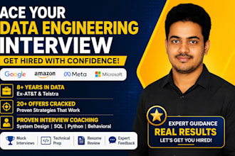 expert mock interviews for data engineering analytics and data focused position
