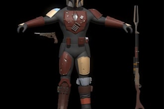 model print ready cosplay armor set,3d armor plate, wearable helmet and 3d mask