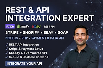 fix api issues, rest api integration, connect third api soap api, php, xml, json