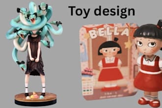 create toy design,  laser cutting 3d toys, puzzles, toy figurine for 3d printing