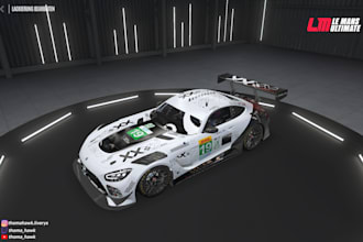 create custom livery design for lemans ultimate lmu and iracing