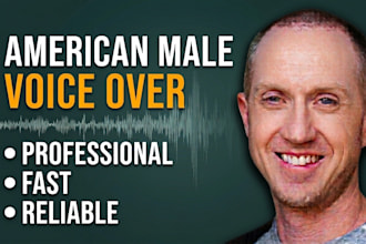 record a professional american male narration voice over