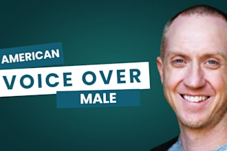 record a professional american male narration voice over