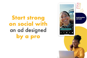 create paid social ad designs