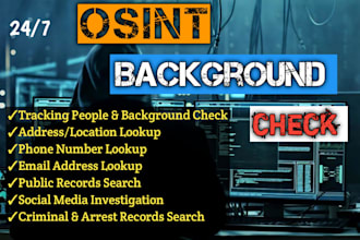 do online due diligence and public social media investigation