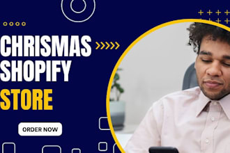build christmas shopify store christmas dropshipping shopify store design