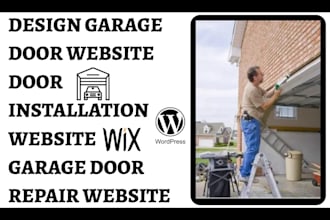 design garage door website door installation website garage door repair website
