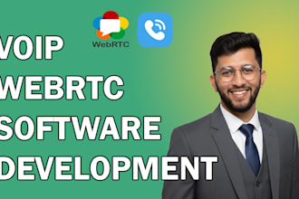 build chat and calling app using webrtc, voip