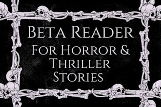beta read your horror or thriller story