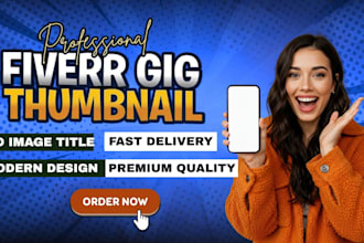 design clickable gig picture fiverr gig image,gig cover gig thumbnail canva gig