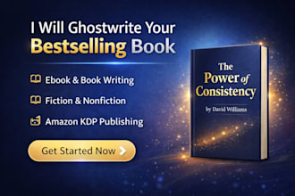 be your book ebook writer and ebook ghostwriter