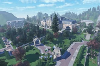 build detailed roblox rp city, tycoon, simulator, obby maps