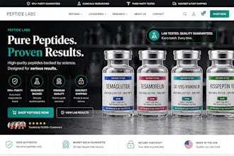 fda complaint peptide website peptide shopify store supplement peptide store