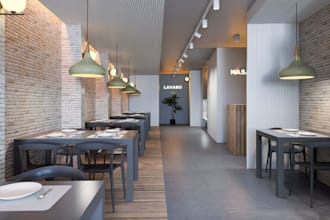 classic 3dinterior,modern restaurant design,commercial space,bar,cafe,cgi render