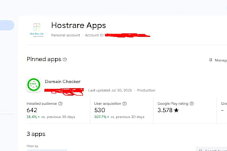 publish and rent app or game on old google play console