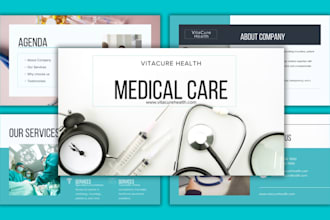 design improve business powerpoint medical presentation educational slides
