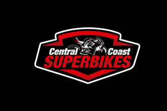 deign unique central coast super bikes logo