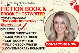 fiction ghostwriter mafia dark romance ebook writer contemporary sci fi romance