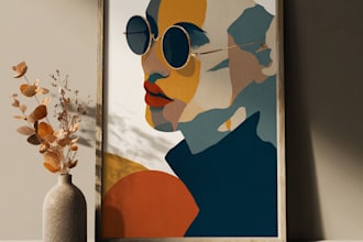 design trendy printable wall art for your etsy shop
