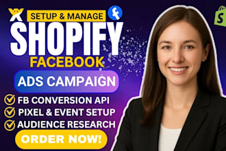 do shopify facebook ads audit and optimization, pixel or cro fixes to roas