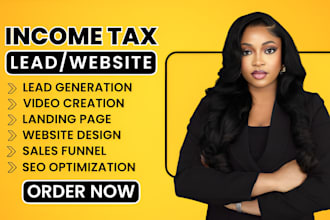 income tax leads finance website tax website income tax website tax leads