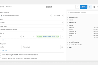 build custom dashboards, api and applications using retool