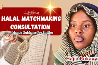 provide halal matchmaking consultation for muslim singles