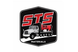 design kick trucking company logo
