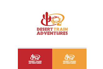 design mauritania desert tour logo