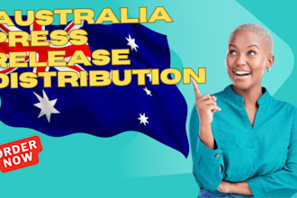 write your press release to trusted australian journalists and blogs