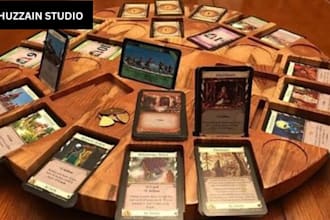 design playing cards, poker cards or board games