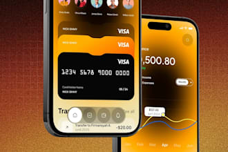 fintech  digital bank app crypto exchange trading app crypto ui ux figma design