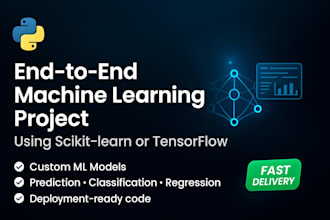 build and optimize an end to end machine learning model