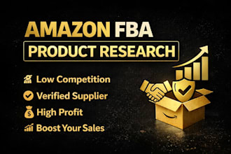 do amazon fba product research and supplier sourcing