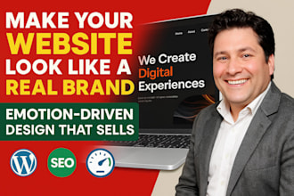 create a professional wordpress website that builds trust and drives sale