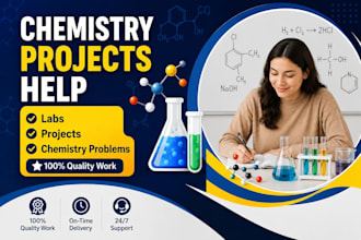 do chemistry projects, labs, and chemistry problems