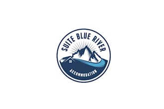 make professional logo for accommodation in the mountains