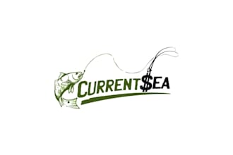 design amazing curren boat logo