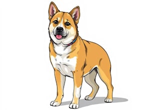 draw your pet or animal to realistic vector