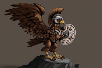 design unique custom mascot character for your brand