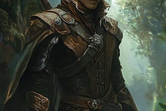 dnd, fantasy character and dnd character