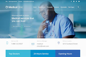 build a dental office website design