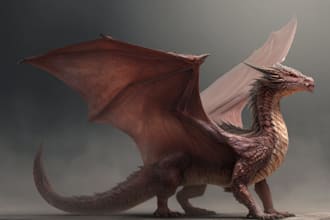 create dragon conceptual design for you