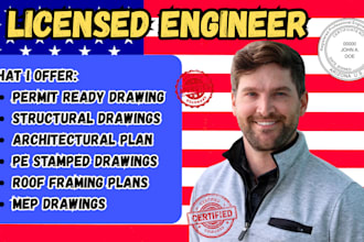 draw review stamp architectural engineering floor plan mep hvac az,ma pe stamp