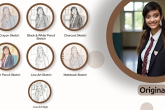 transform any image into stunning sketch styles